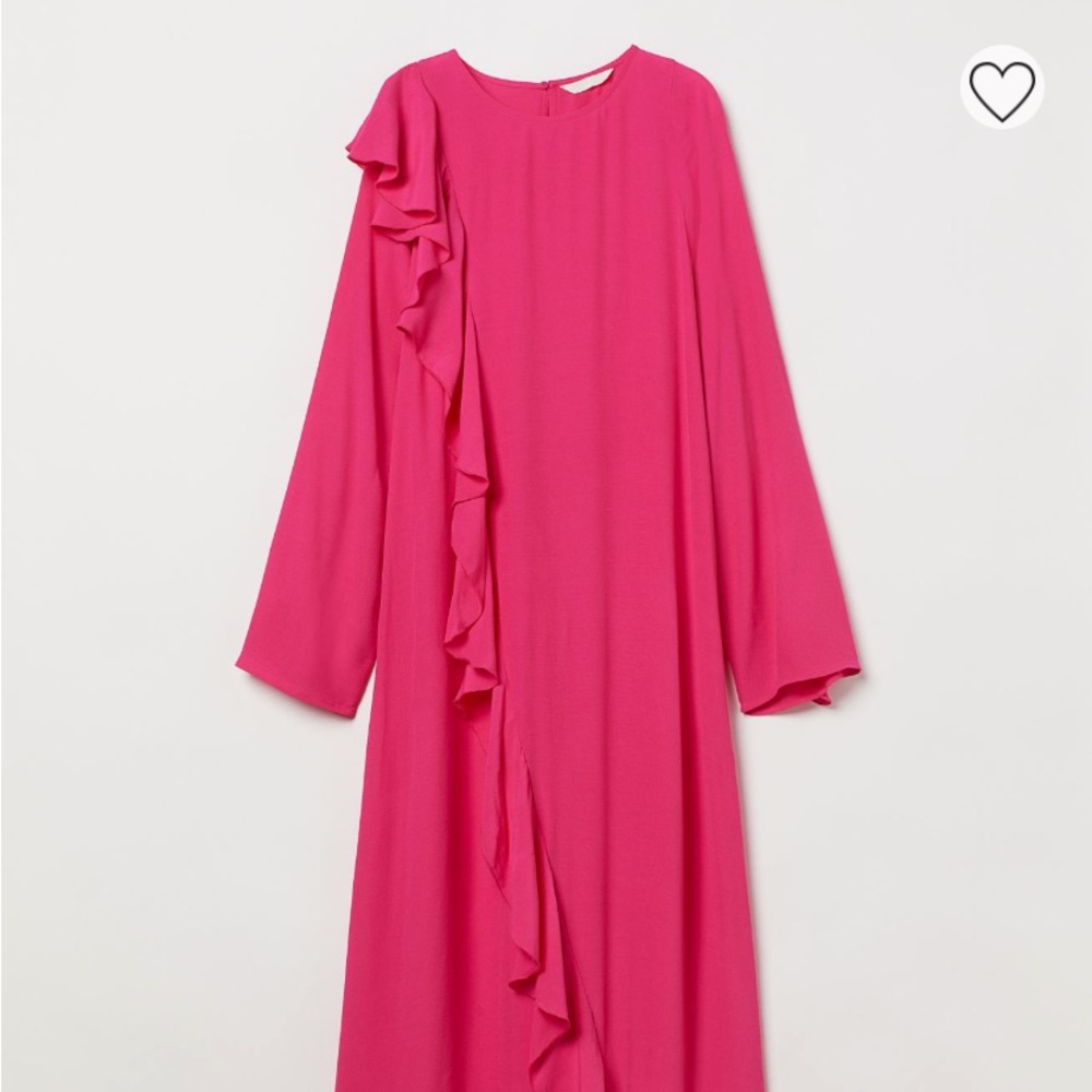 H&M flounce maxi dress brand new